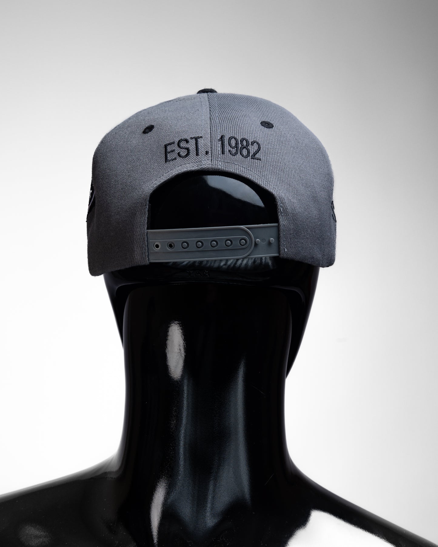 Dark Grey and Black Baseball Hat