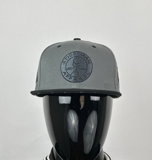 Dark Grey and Black Baseball Hat